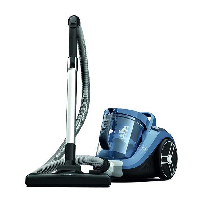 Tefal Compact Power XXL Canister Vacuum Cleaner, 2.5L 550 Watts, Blue/Grey, TW4871HA